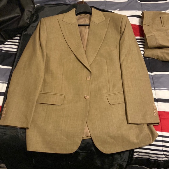 Business brown suit!